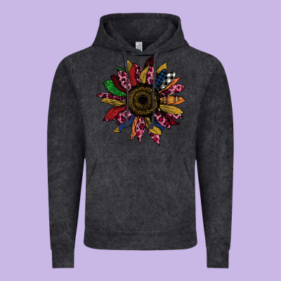 Cheetah Christmas Sunflower Vintage Hoodie Designed By Bettercallsaul