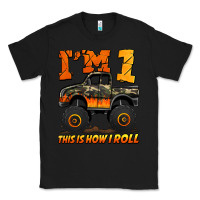 Black i'm one this is how i roll monster truck birthday Classic Tee - Jasminsmagicworld