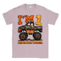 Lilac i'm one this is how i roll monster truck birthday Classic Tee - Jasminsmagicworld
