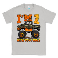 Moon Dust i'm one this is how i roll monster truck birthday Classic Tee - Jasminsmagicworld