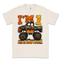 Natural i'm one this is how i roll monster truck birthday Classic Tee - Jasminsmagicworld
