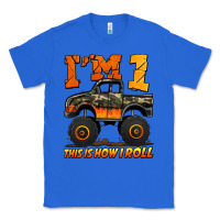 True Royal i'm one this is how i roll monster truck birthday Classic Tee - Jasminsmagicworld