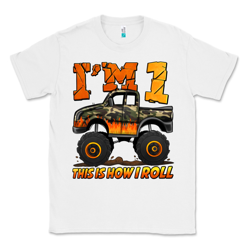 I'm One This Is How I Roll Monster Truck Birthday Classic Tee by Jasminsmagicworld | Teevron
