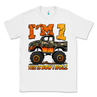 White i'm one this is how i roll monster truck birthday Classic Tee - Jasminsmagicworld