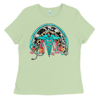 Matcha nurse rainbow Ladies Tee - NancyCooperArtShop