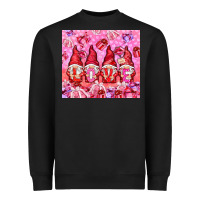 Black Love gnomies with gift boxes tumbler Heavyweight Sweatshirt - HowdyJamesFarm