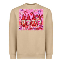 Mushroom Love gnomies with gift boxes tumbler Heavyweight Sweatshirt - HowdyJamesFarm