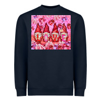 Navy Love gnomies with gift boxes tumbler Heavyweight Sweatshirt - HowdyJamesFarm