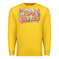 Lemon Happy Easter Premium Sweatshirt - LillyAllenDesigns