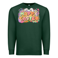 Sports Green Happy Easter Premium Sweatshirt - LillyAllenDesigns