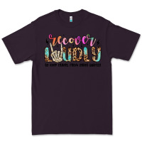Plum recover loudly to keep others from dying quietly m Premium Tee - MaliasSmallBusiness