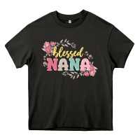 Asphalt blessed nana Heavy Core Tee - MaliasSmallBusiness