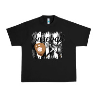 Black Baseball Mama Urban Heavy Tee - Bettercallsaul
