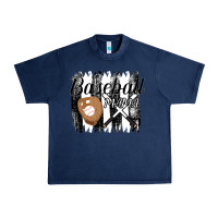 Navy Baseball Mama Urban Heavy Tee - Bettercallsaul