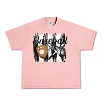 Salmon Baseball Mama Urban Heavy Tee - Bettercallsaul