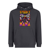 Smoke Spooky Mama Heavyweight Hoodie - CowhideDigitalArt