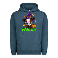 Pigment Midnight Navy moody cow Urban Hoodie - Artiststas