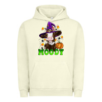 Pigment Pistachio moody cow Urban Hoodie - Artiststas