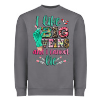 Storm i like big veins and i cannot lie Heavyweight Sweatshirt - CowGirlArtShop