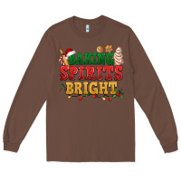 Chestnut Baking spirits bright Long Sleeve Tee - NancyCooperArtShop