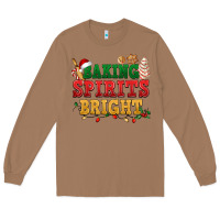 Toasted Coconut Baking spirits bright Long Sleeve Tee - NancyCooperArtShop