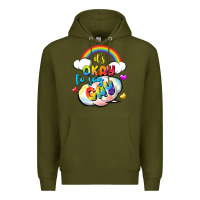 Its Okay To Say Gay Pride Premium Hoodie | Teevron