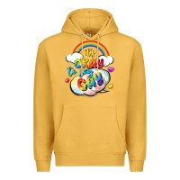 Mustard its okay to say gay pride Premium Hoodie - FaDigitalArtStudio