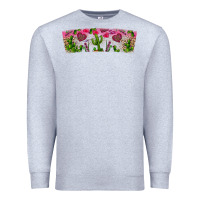Heather Grey Stuck On You Premium Sweatshirt - CowhideDigitalArt