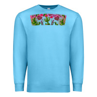 Ocean Blue Stuck On You Premium Sweatshirt - CowhideDigitalArt