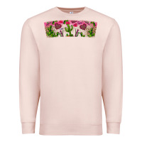 Pale Pink Stuck On You Premium Sweatshirt - CowhideDigitalArt
