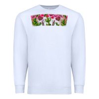 White Stuck On You Premium Sweatshirt - CowhideDigitalArt