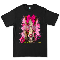 Black valentines day horse with sunglasses Premium Tee - NancyCooperArtShop