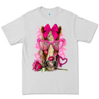 Dove Grey valentines day horse with sunglasses Premium Tee - NancyCooperArtShop