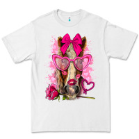 White valentines day horse with sunglasses Premium Tee - NancyCooperArtShop