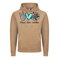 Vintage Coffee Peace Love Sunshine Vintage Hoodie - Bettercallsaul