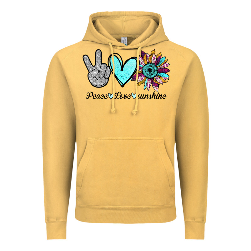 Peace Love Sunshine Vintage Hoodie by Bettercallsaul | Teevron