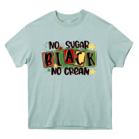 Arona no sugar black no cream Heavy Core Tee - MaliasSmallBusiness