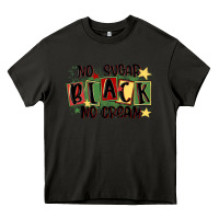 Asphalt no sugar black no cream Heavy Core Tee - MaliasSmallBusiness