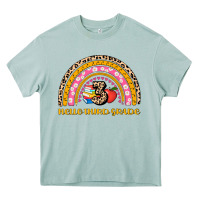Arona back to school rainbow hello third grade Heavy Core Tee - AdoDesignShop