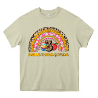 Mossy back to school rainbow hello third grade Heavy Core Tee - AdoDesignShop