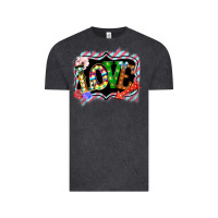 Vintage Black love frame digital valentines day Vintage Tee - Bettercallsaul