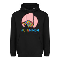 Black autism awareness autism mom Heavyweight Hoodie - CowhideDigitalArt