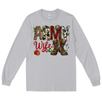Moon Dust Christmas Army wife Long Sleeve Tee - NancyCooperArtShop
