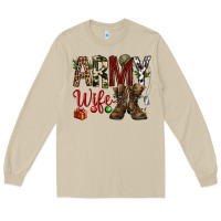 Mushroom Christmas Army wife Long Sleeve Tee - NancyCooperArtShop
