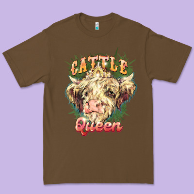 Cattle Queen Premium Tee Designed By Nancycooperartshop