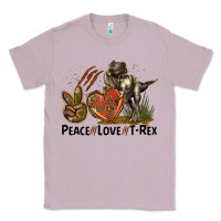 Lilac Peace Love T Rex Classic Tee - LillyAllenDesigns