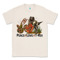 Natural Peace Love T Rex Classic Tee - LillyAllenDesigns