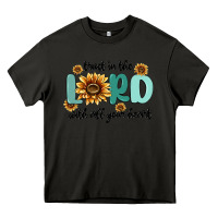 Asphalt trust in the lord with all your heart Heavy Core Tee - MaliasSmallBusiness