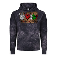 Cloud Black Peace Love Christmas Vintage Hoodie - Bettercallsaul