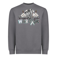 Storm brain cancer warrior Heavyweight Sweatshirt - CowGirlArtShop